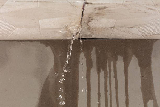 Professional Flood Damage Cleanup technician working in Sharon, MS